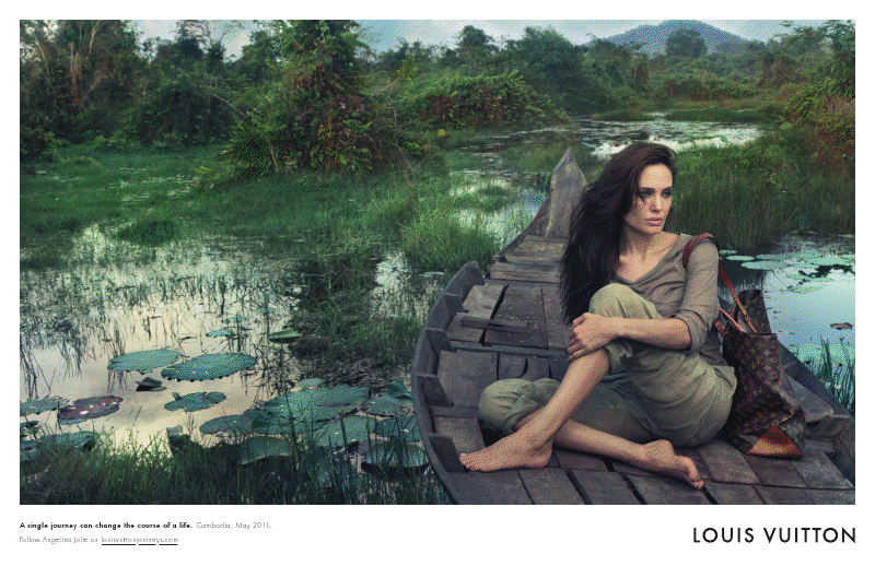 Angelina Jolie for Louis Vuitton