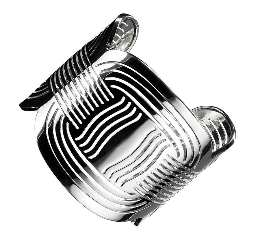 Vara brazalete plata de Ferragamo