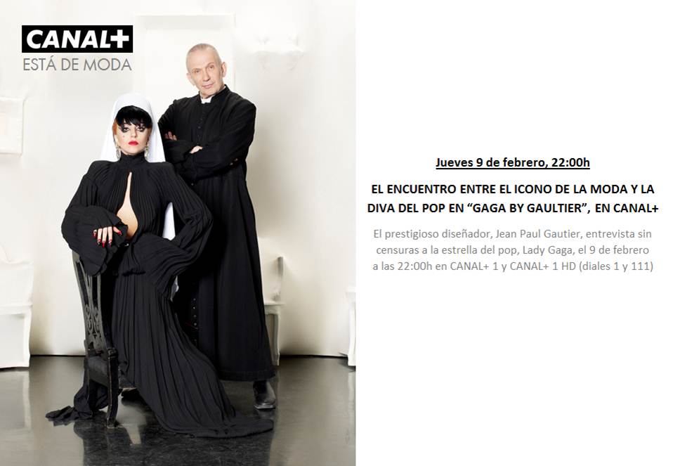 Jean Paul Gaultier+Lady Gaga