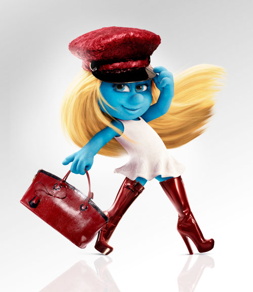 Smurfette-in-Louis-Vuitton