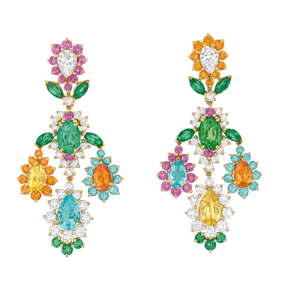 Dear Dior Paraiba tourmaline earrings