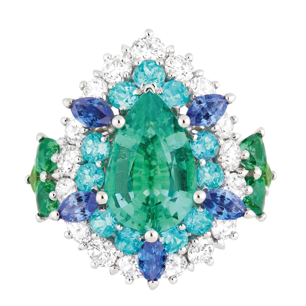 Dear Dior emerald ring