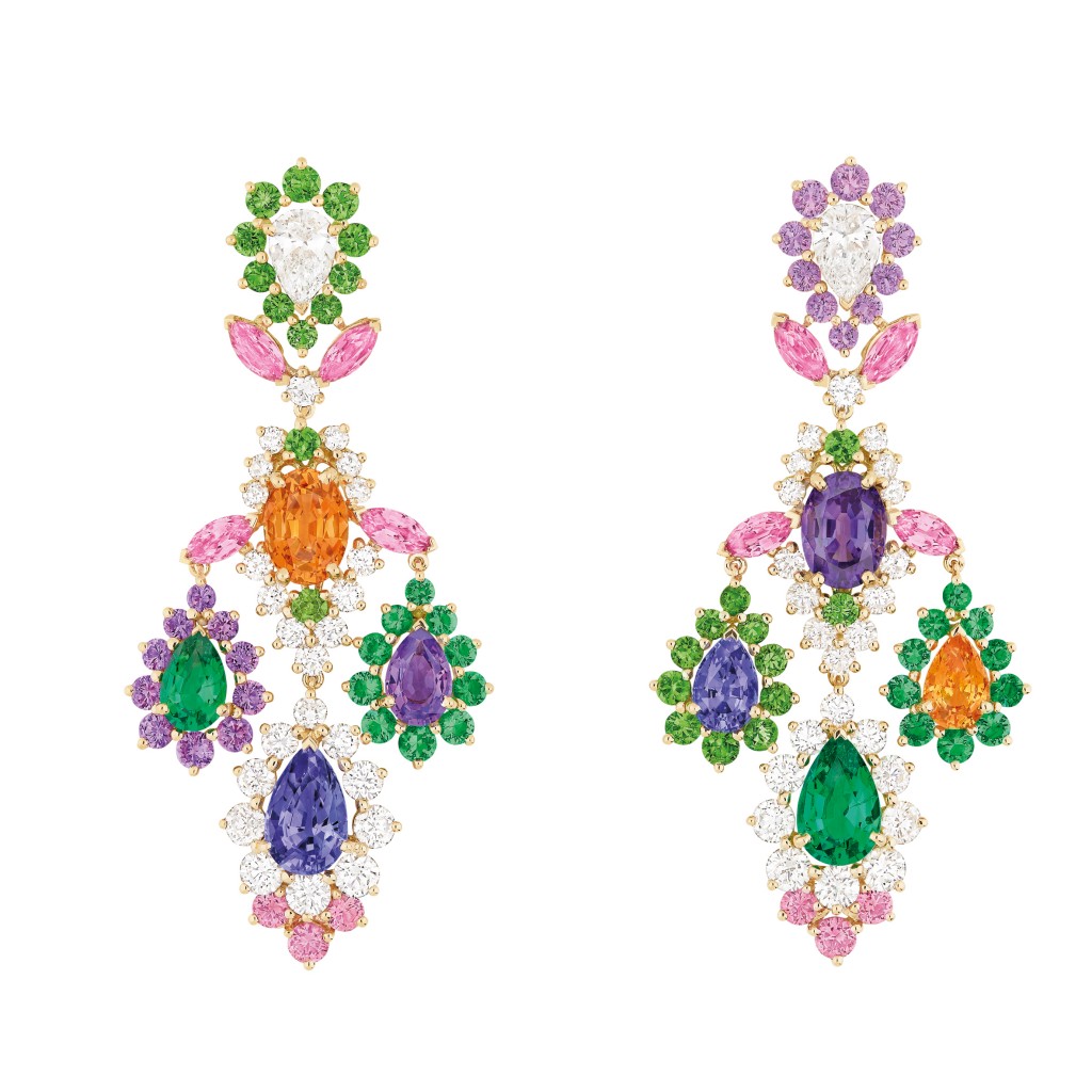 Dear Dior tanzanite earrings