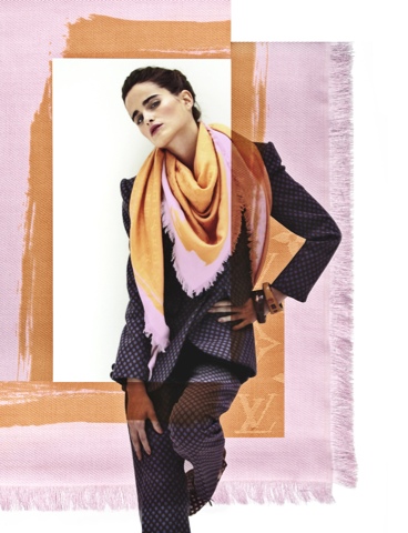 SS 2013 Louis Vuitton Scarves