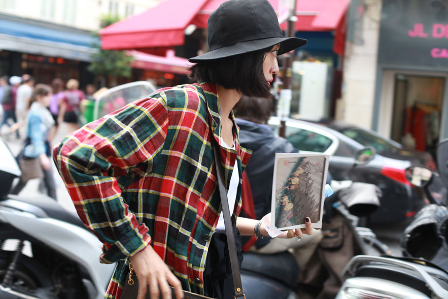 Street Style Paris Fashion Week Men SS 2014