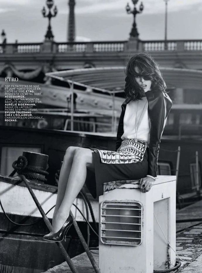 Ruby Aldridge At L'Officiel Magazine