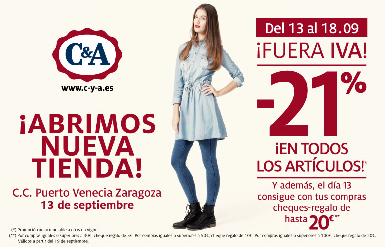 C&A, Puerto Venecia