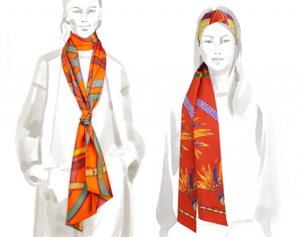 Pañuelos de Hermès, Silk Knots App