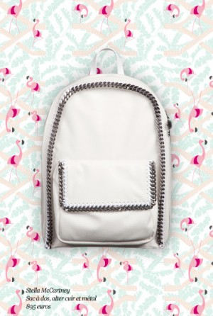 Stella-Mccartney-White-Chain-Backpack-Le-Bon-Marche-Webster-Collaboration-300x446
